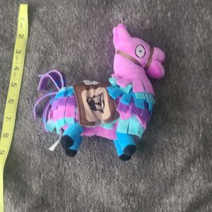 Fortnite Loot Llama Plush Stuffed Animal Gamer Epic Games Russ Purple Blue